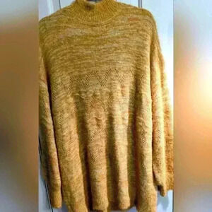 Women's‎ Lauren Conrad Cable Knit Texture SOFT Long Sleeve Sweater, XXL, Gold